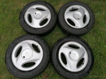 5,5j x 14 ET49 4 x 100 disky+pneu LINGLONG 175/65R14 zánovní