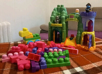 Zámek Mega Bloks+kostky MEGA BLOKS