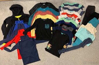 Balík oblečení vel. 128 chlapec