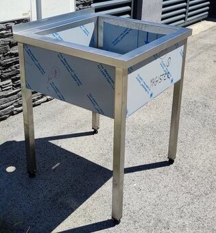 Dřez nerezový, gastro, jednokomorový, dvoukomorový