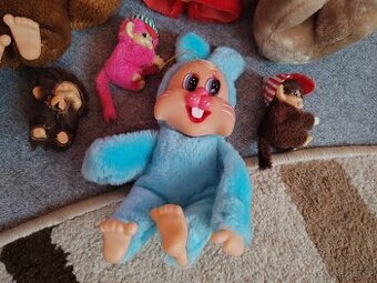 Retro sbírka plyšáků 70-80 léta