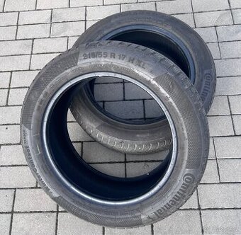 215/55 R17 - 2x zimní Continental