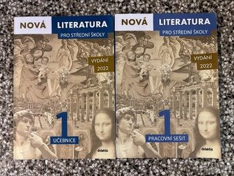 Nová literatura 1 2022 učebnice + prac. sešit