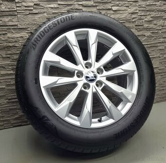 18" Originál Audi Q3 Tiguan Kodiaq 5x112 pneu Bridgestone