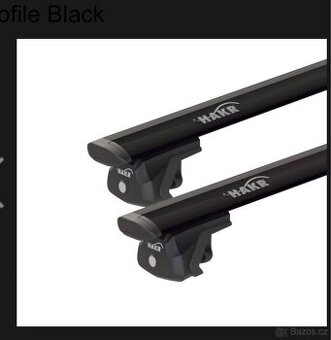 Střešní nosiče Hakr wing profile black