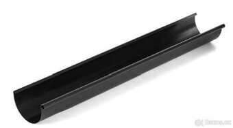 Žlaby,svody a ostatní příslušenství v černé barvě