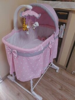 Milly Mally Multifunkční kolébka Růžová