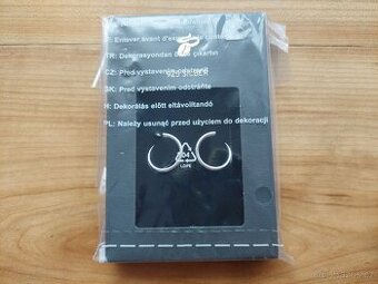 Dámské dívčí holčičí náušnice Tchibo - kreolky - SLEVA