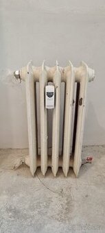 2x litinový radiátor – 18 a 4 články, funkční