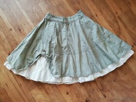 točivá (kolová) dívčí vintage sukni zn. CQ - 9/10/11 let - 1