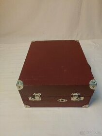 Starožitný kufříkový gramofon - 1