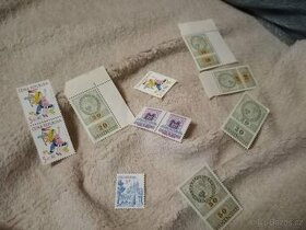 staré poštovní známky - 1