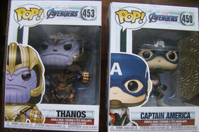 Funko Pop Marvel Captain America 450 a Thanos 453