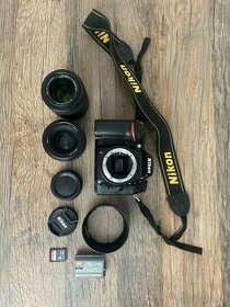 Nikon D7200 (+ 50mm 1.8) + (55-200 4-5,6)