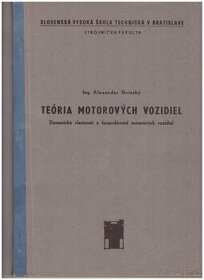 TEÓRIA MOTOROVÝCH VOZIDIEL - Ing. Alexander Ikrinský - 1