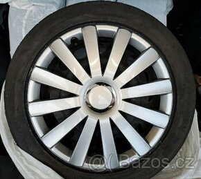 Plechové disky s letními pneu 225/50 R17 98V Peugeot 3008
