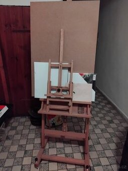 Stojan na plátno ateliérový