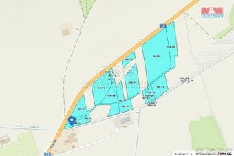 Prodej komerčního pozemku, 51322 m², Líně