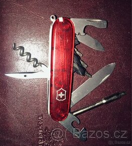 Victorinox CYBER TOOL 29 červený průhledný