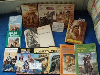 K.May-Ohnivá puška - il.Zd.Burian+4 komiksy