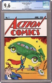 Komiks Action Comics #1, Reprint 2017, CGC 9.6