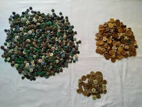 Knoflíky 1 - mix 1,5 kg - 1