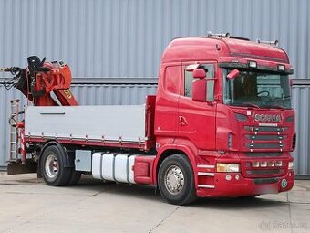 Scania R 480, EURO 5, H. RUKA PALFINGER (MAX. 6050 KG, 21.6