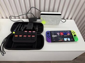 Nintendo Switch OLED Splatoon 3 edition v záruce