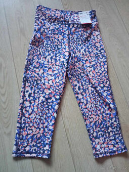 Strakaté 3/4 legíny F&F activecrop vel.34/146 NOVÉ - 1