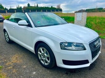 Audi a3 cabrio 1.6mpi 75kw,r.v.2009, naj 131tis. Km, servisn