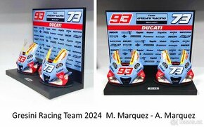 Set MotoGP Ducati M. Marquez + A. Marquez 2024 - 1