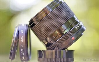 Portrétní Canon 85mm f/1.8 FDnew Lens (1979+), Closeup Lens