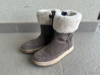 dívčí kozačky s kožešinou vel. 32 Geox - 1