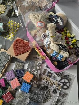 Materiál pro scrapbooking - 1