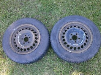 2xObutá celoroční kola GOOD YEAR 205/65 R15 2x 6,5MM