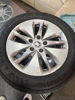 Alu r 16 i s pneu.  5 x 112 r16
