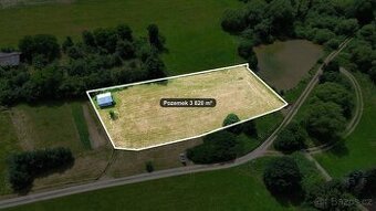 Stavební pozemek 3 820 m2, Chocenice - Kotousov