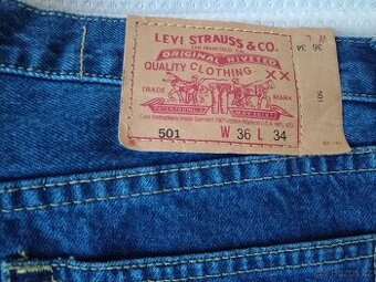 Džíny Levi's 501 (Made in USA)