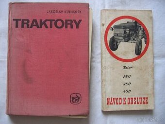 Zetor návod k obsluze, kniha Traktory