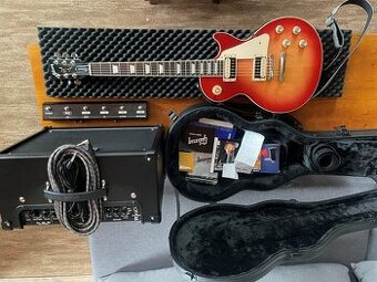 Gibson Les Paul clasic + BOSS Katana 50 MKII +Boss GA-FC