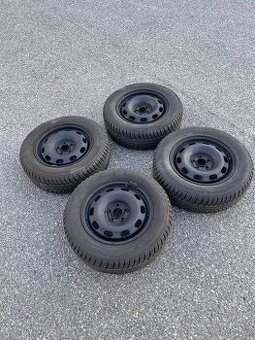 Zimní pneu TOMKET 195/65 R15 + plecháče 5x100