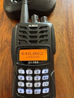 📡 Alinco DJ-500E – duální ruční vysílačka VHF/UHF, TOP stav