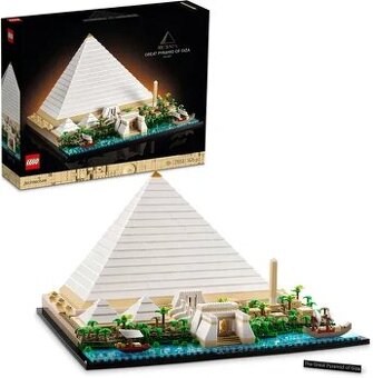 LEGO Architecture 21058 Velká pyramida v Gíze (rozbalené)