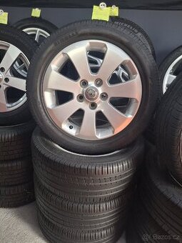 Alu kola Opel, 225/50z R17, letní pneu