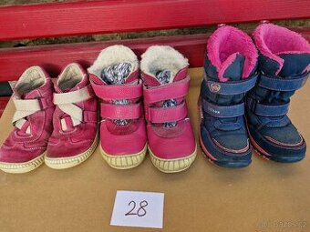 Zimní dívčí boty vel. 28