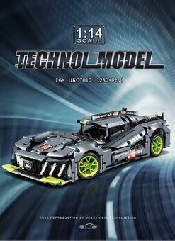 Stavebnice Peugeot Supercar kompatibilní s LEGO