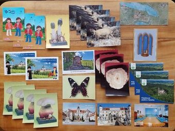 Malá sbírka pohledů, pohlednic, krásné pohledy pohlednice