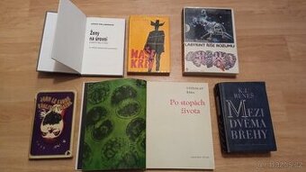 Knihy různé cca 90 kusů po 20 kč kus