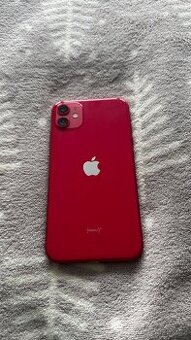 Iphone 11 128GB Red - drobná vada obrazovky viz foto