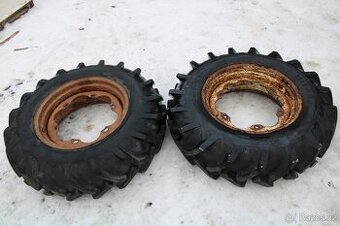 Zetor 8145 přední kola mitas 12,4-24 12pláten nové pneu